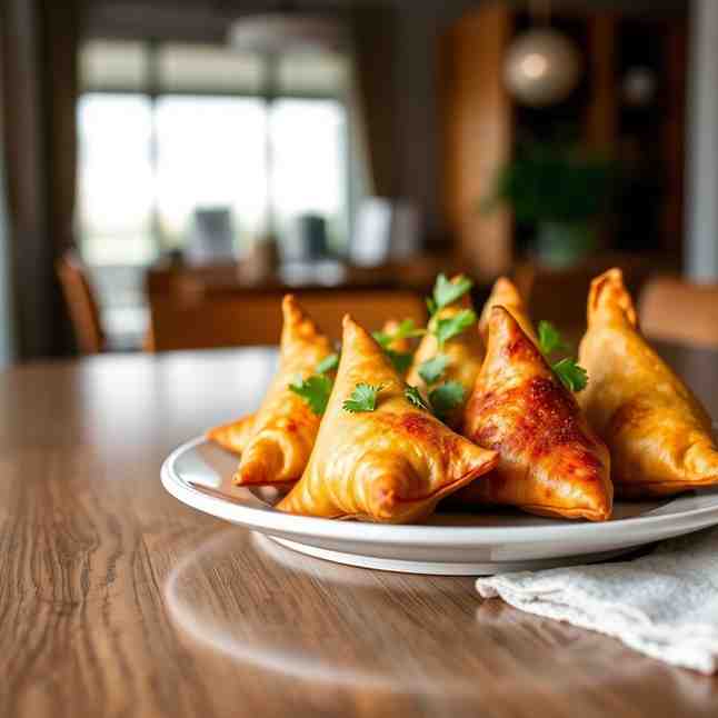 Crispy Air Fryer Gluten-Free Samosas - Healthy & Easy